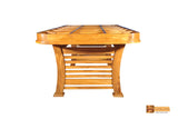 Colorado Teak Wood Dining Set - 6 Seater