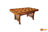 Colorado Teak Wood Dining Set - 6 Seater