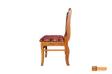 Nila Oval Teak Wood Dining Set - 6 Seater