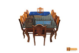 Kaveri Teak Wood Dining Set - 6/8 Seater