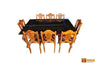 Kaveri Teak Wood Dining Set - 6/8 Seater