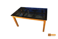 Periyar Teak Wood Dining Table - 4/6 Seater