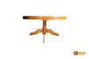 Yamuna Round Teak Wood Dining Set - 6 Seater