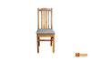 Padma Oval Teak Wood Dining Set - 6 Seater