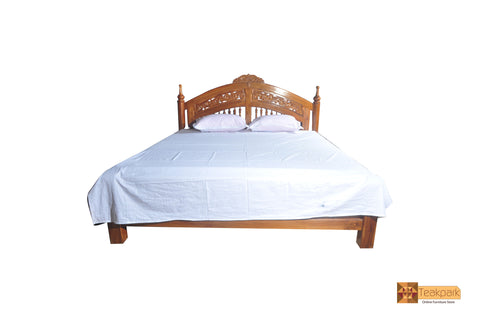 Darjeeling Teak Wood Bed