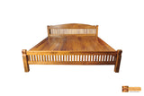Dominica Teak Wood Bed
