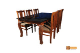 Indus Teak Wood Dining Set - 6/8 Seater