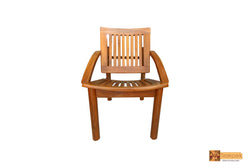 Relish Teak Wood Sitout Chair
