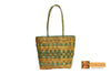 Ceres Woven Natural Screwpine Leaf Ladies Handbag-Design 6-Organic and Eco friendly