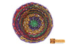Pales Woven Natural Screwpine Leaf Round Office Bin-Organic and Eco friendly
