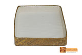 Minarva  Woven Natural Screwpine Leaf Square Tray