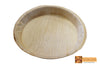 Ecolife Areca Leaf Natural Bio-degradable Round Plate 10 inch ( pack of 20 plates)