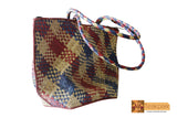 Fortuna Woven Natural Screwpine Leaf Ladies Shoulder Bag-Design 1-Organic and Eco freindly