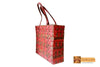Hebe Woven Natural Screwpine Leaf Shopper Bag with Zip-Design 3-Organic and Eco friendly