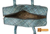 Iris Woven Natural Screwpine Leaf Shopper Bag with Zip-Design 2-Organic and Eco friendly