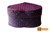 Diana Woven Natural Screwpine Leaf Heart Utility Box-Design 1-Organic and Eco freindly