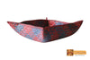 Klio Woven Natural Screwpine Leaf Fruit Bowl-Design 2-Organic and Eco Friendly