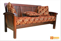 Dallas Solid Rosewood 3 Seater Sofa