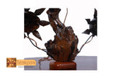 Wood Coconut Shell Sculpture-RS011