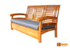 Sharja Solid Teak Wood 3 Seater Sofa