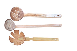 Genji Coconut Shell Ladle-Spatula Combo Set-1-Organic and Natural