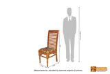 Brahmaputhra Solid Teak Wood Dining Chair