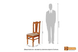 Tigris Solid Teak Wood Dining Chair