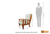 Doha Solid Teak Wood Chair