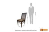 Danube Solid Rosewood Dining Chair
