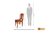 Nila Solid Teak Wood  Dining Chair