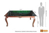 Indus Solid Rosewood Dining Table with Glass Top