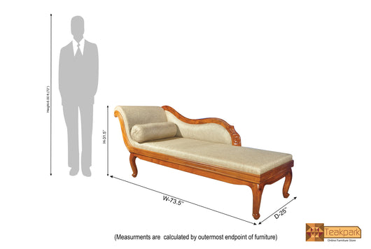 Diwan cot deals standard size