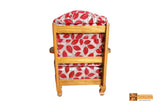 Dhaka Solid Teak Wood Sofa Set - (3+1+1) 5 Seater
