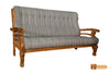 Leeds Solid Teak Wood Sofa Set  - (3+1+1) 5 Seater