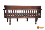 Dakota Solid Rosewood Sofa Set - (3+1+1) 5 Seater