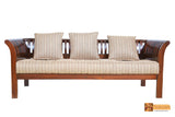 Riyad Solid Rosewood 3 Seater Sofa