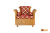Jodhpur Solid Teak Wood Sofa Set - (3+1+1) 5 Seater