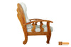 Doha  Solid Teak Wood 3 Seater Sofa