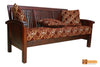 Dallas Solid Rosewood Sofa Set - (3+1+1) 5 Seater