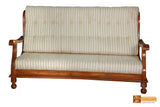 Cairo Solid Teak Wood 3 Seater Sofa